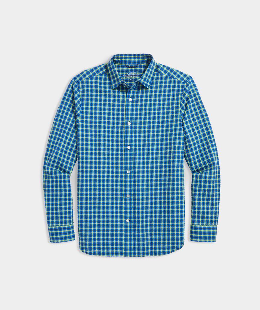 On-The-Go Seersucker Shirt Product Image