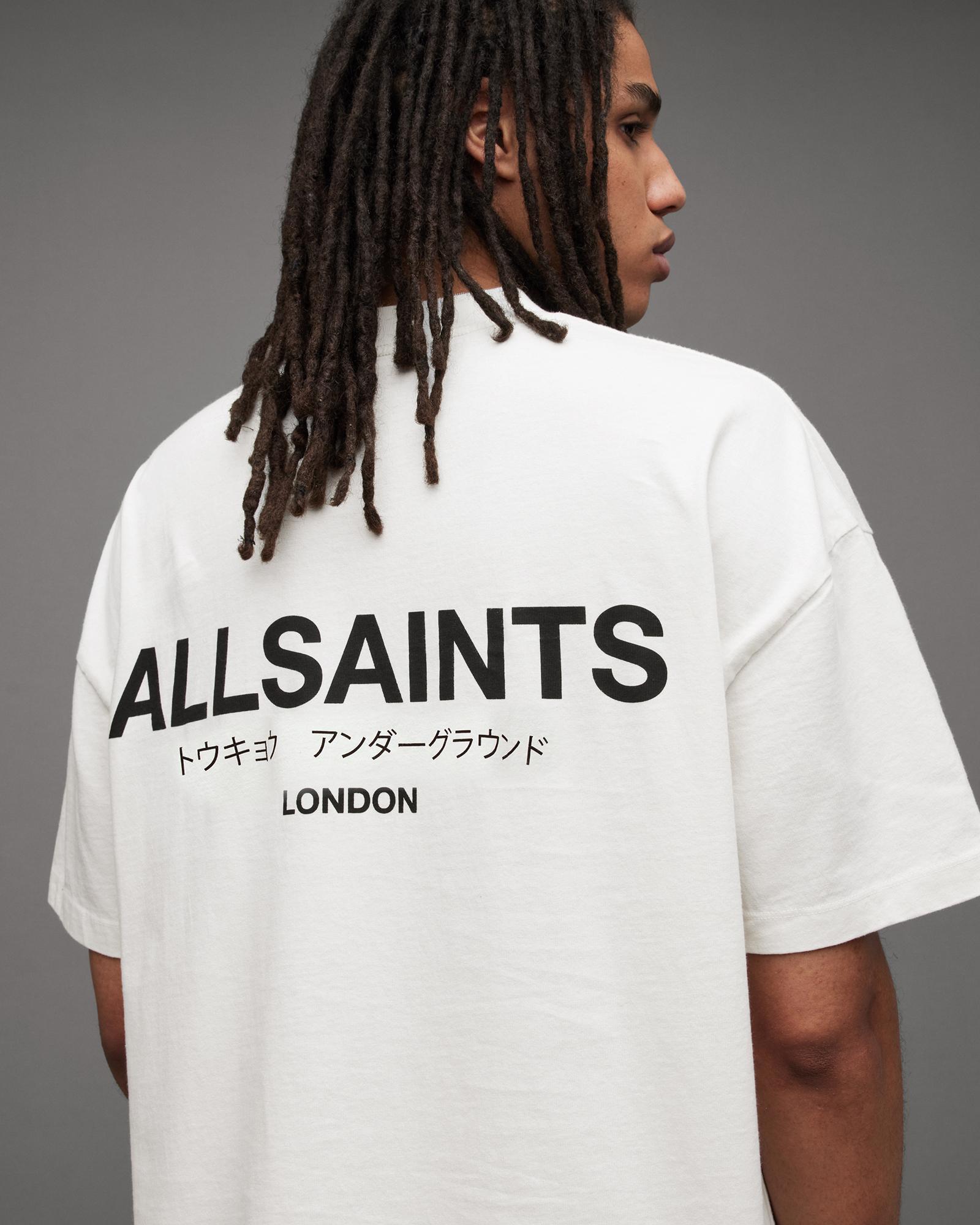 AllSaints Underground Oversized Crew Neck T-Shirt Product Image