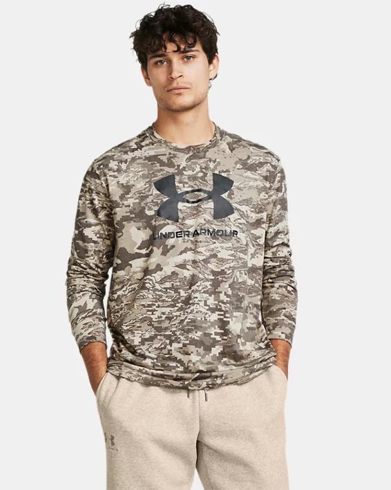 Men's UA ABC Camo Long Sleeve Product Image