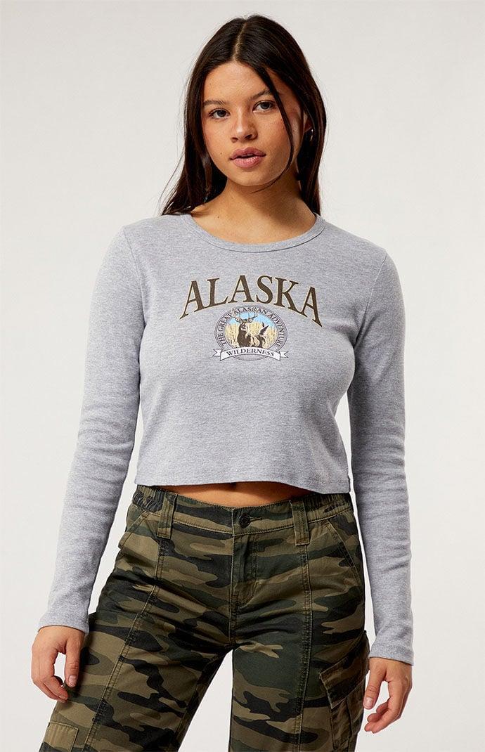 Women's Alaska Long Sleeve T-Shirt Product Image