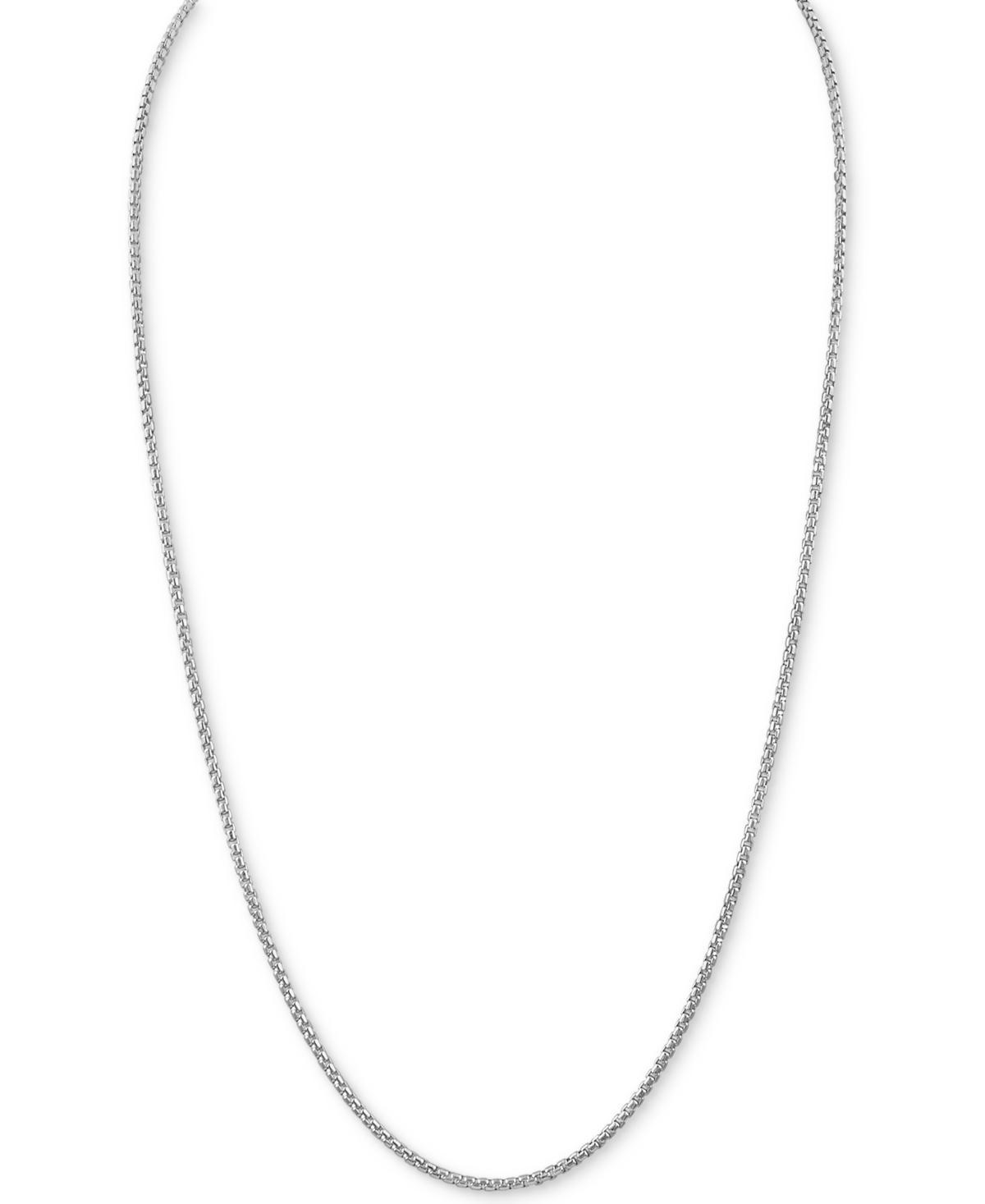 Esquire Mens Jewelry Box Link 24 Chain Necklace, Created for Macys Product Image