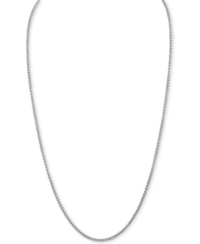 Esquire Mens Jewelry Box Link 24 Chain Necklace, Created for Macys Product Image