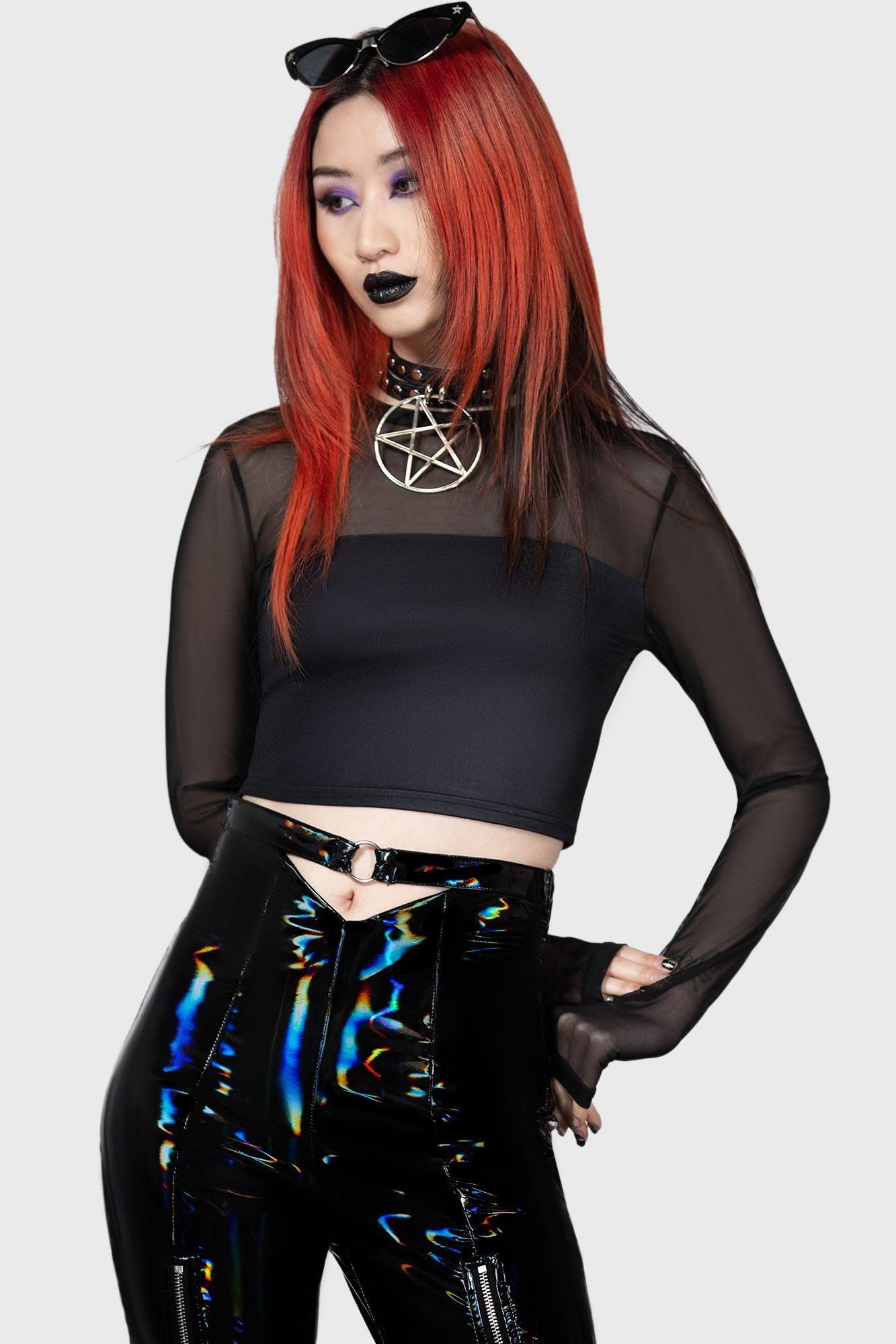 Ghoul Sweat Crop Top Female Product Image