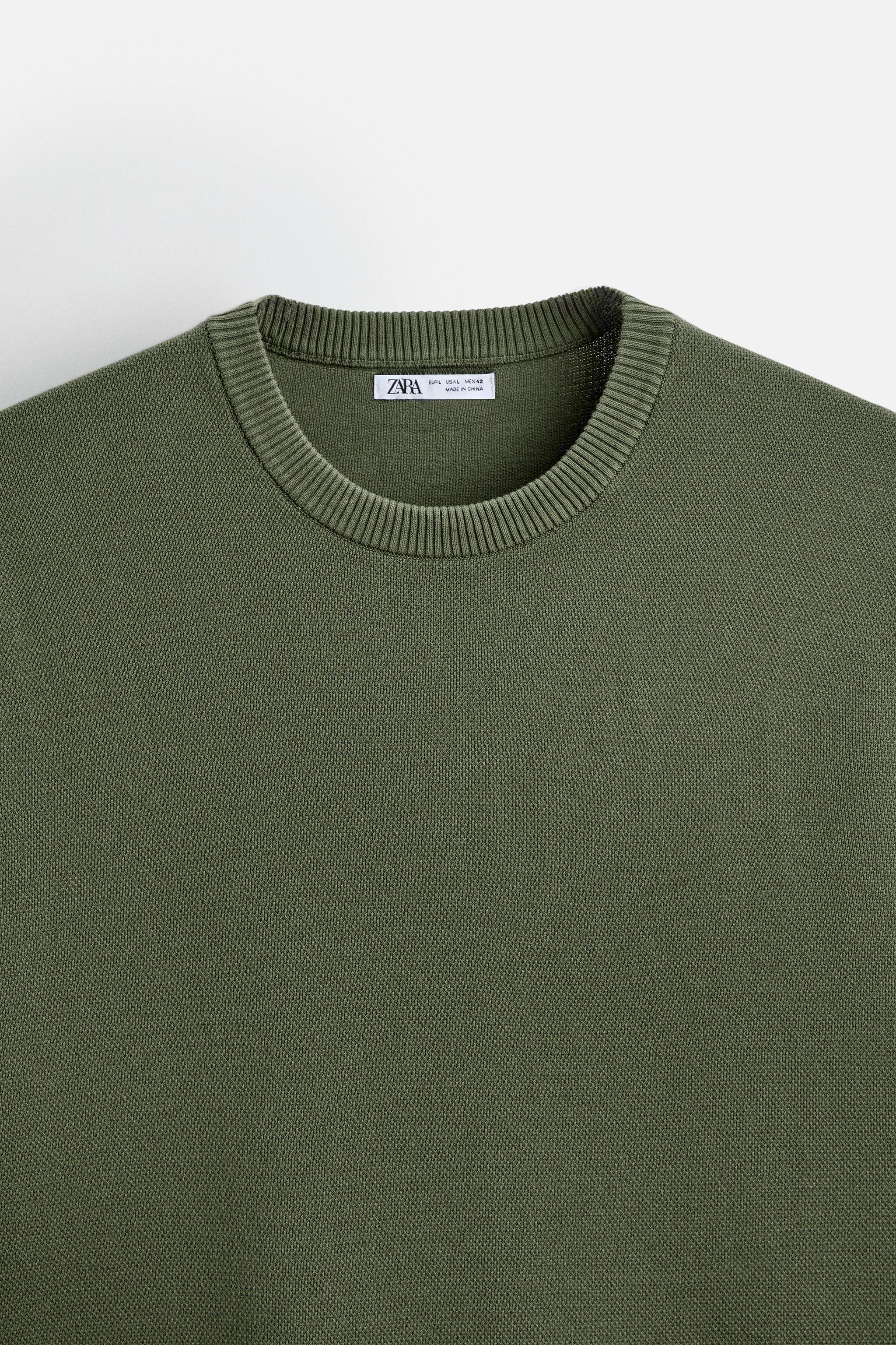 TEXTURED KNIT T-SHIRT Product Image