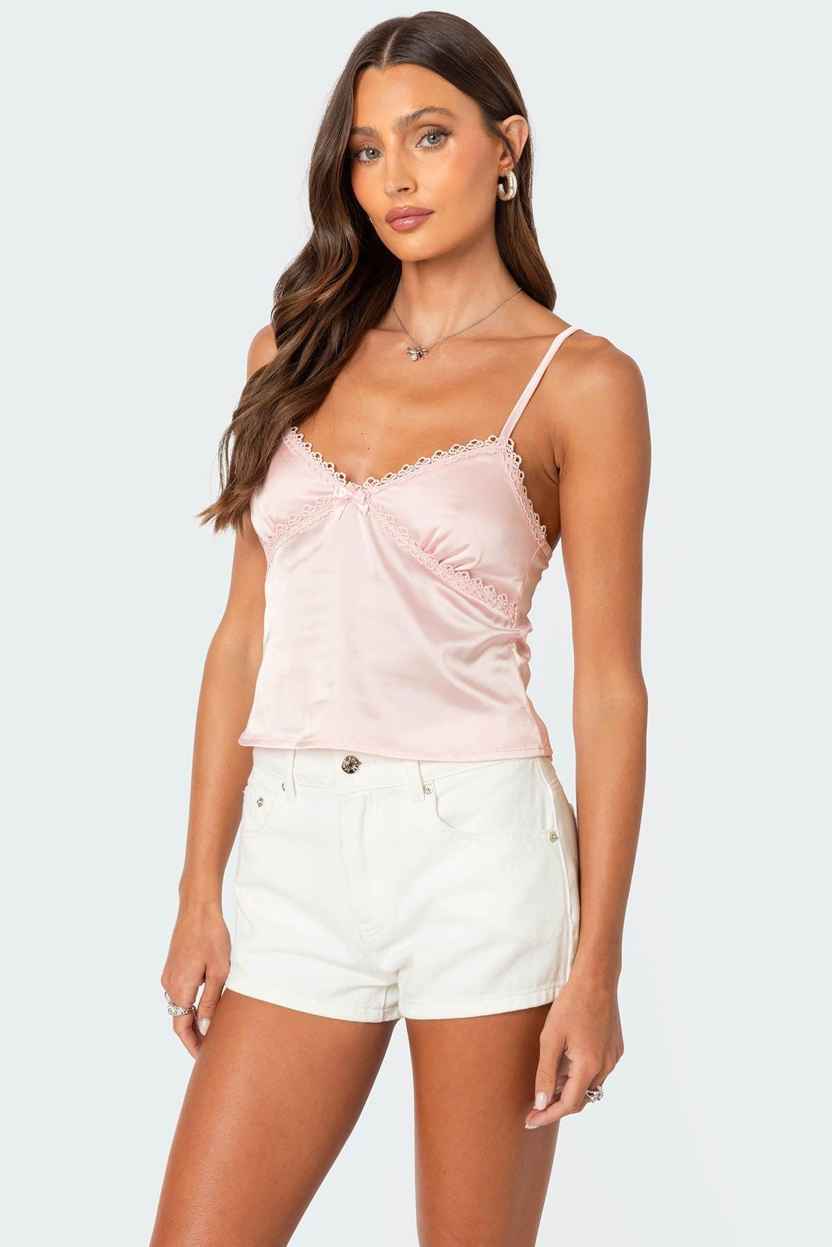 Imani Satin Tank Top Product Image