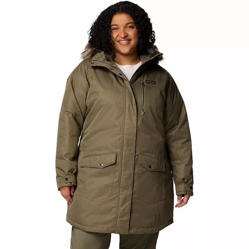 Columbia Womens Suttle Mountain Long Insulated Jacket - Plus Size- Product Image