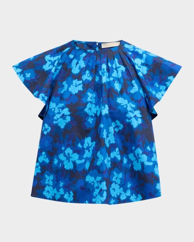 Rumi Floral Flutter-Sleeve Top Product Image