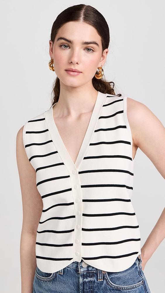 Line & Dot Rae Stripe Sweater Vest | Shopbop Product Image