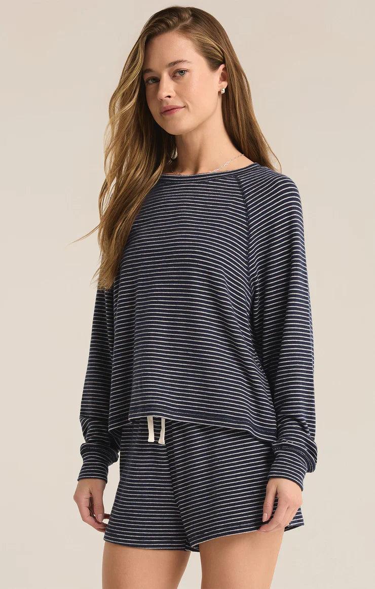 Z Supply Staying In Stripe Long Sleeve Top Product Image