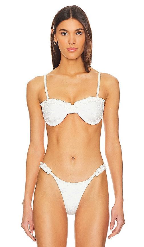 Amelia Ruffle Bikini Top Product Image