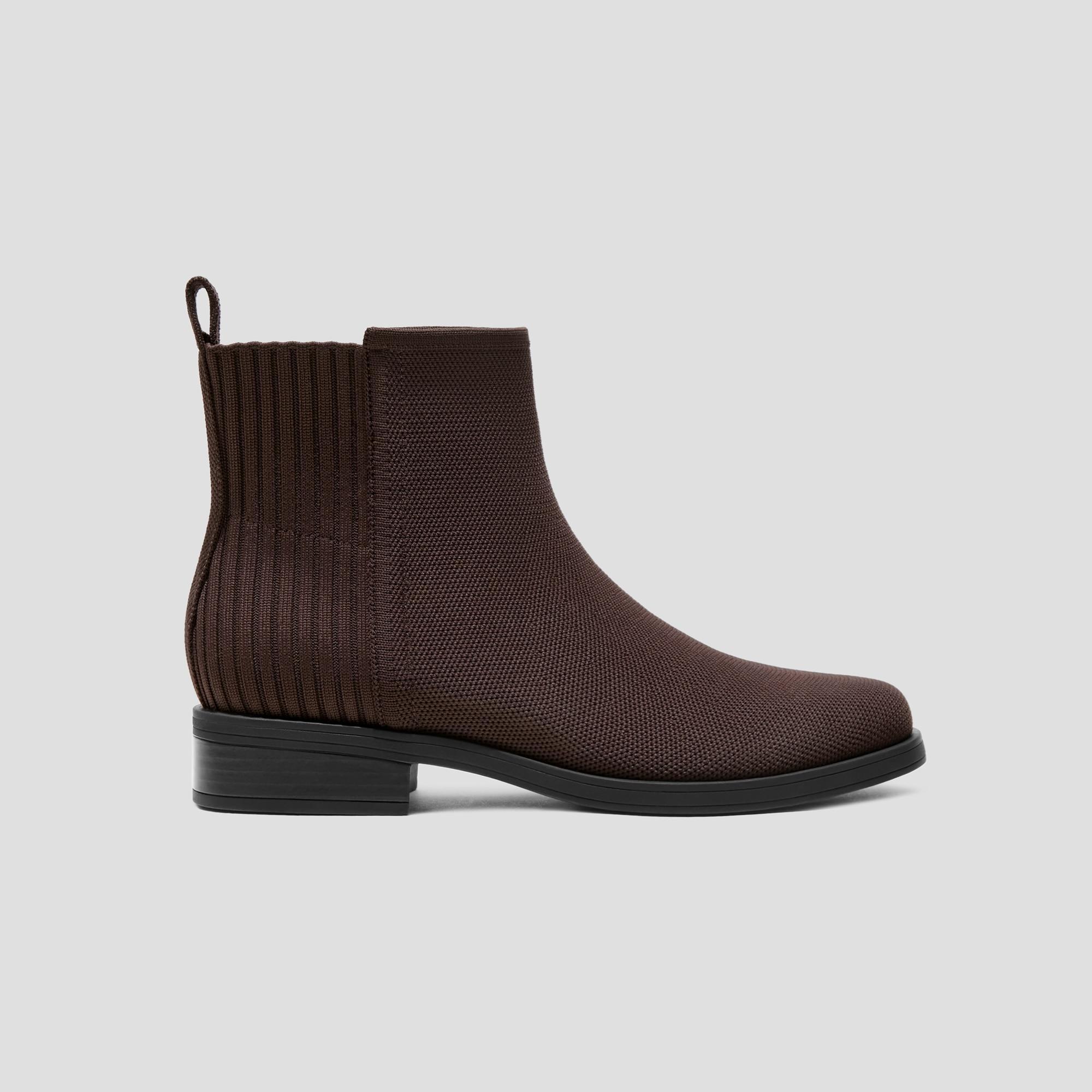 Square-Toe Ankle Chelsea Boots (Celina) Product Image