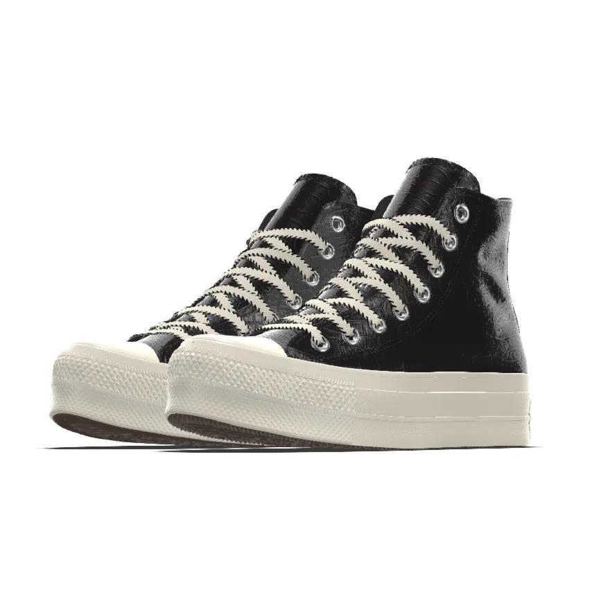 Custom Chuck Taylor All Star Lift Platform Leather By You Product Image