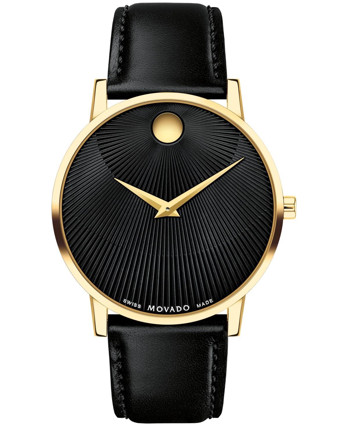 Movado Museum Classic Leather Strap Watch, 40mm Product Image