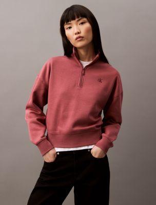 Archive Logo Fleece Quarter Zip Sweatshirt Product Image