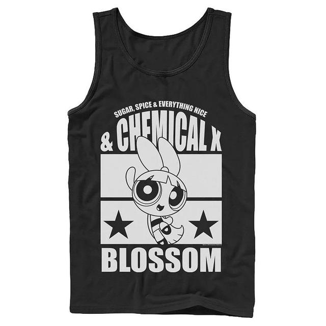 Mens Cartoon Network Powerpuff Girls Blossom Chemical X Tank Product Image