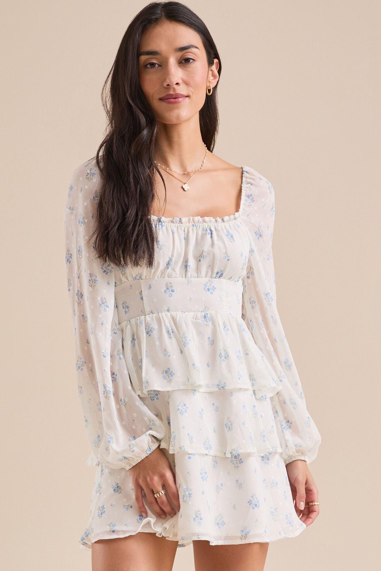 Aitana Floral Mini Dress Product Image