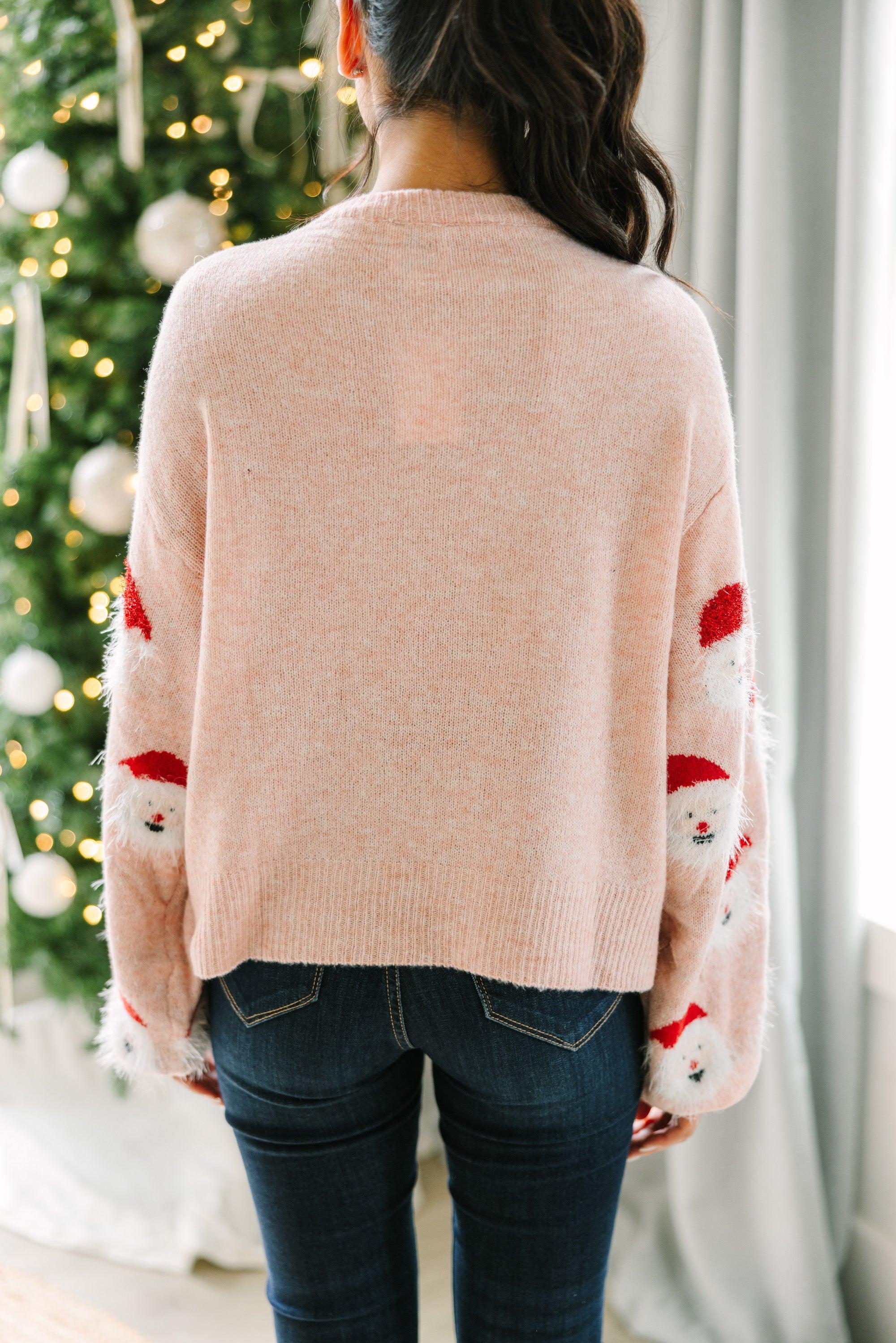 Jolly Good Fellow Blush Sweater Female Product Image