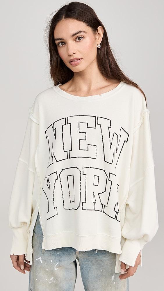 Free People Graphic Camden Sweatshirt | Shopbop Product Image