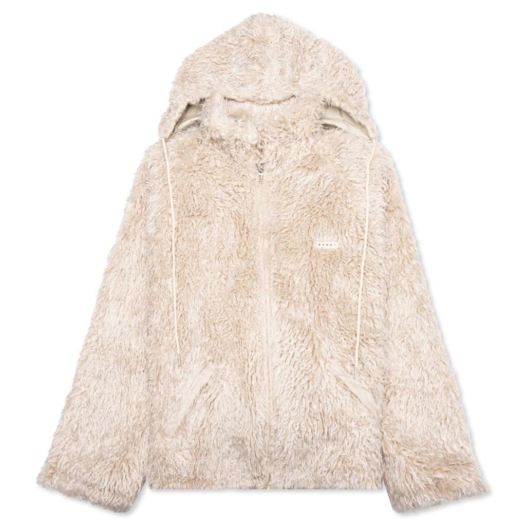 Shaggy Fleece Faux Fur Jacket - Glass Male Product Image