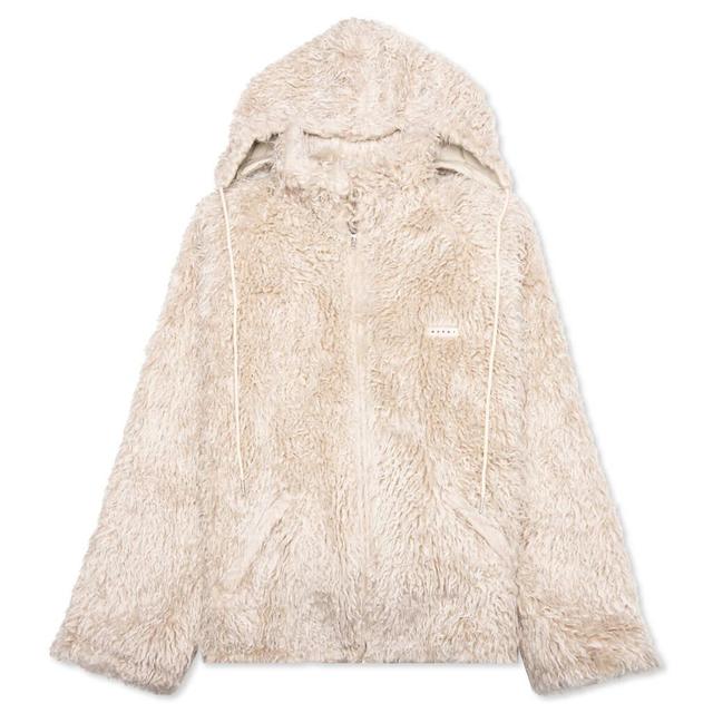 Shaggy Fleece Faux Fur Jacket - Glass Male Product Image