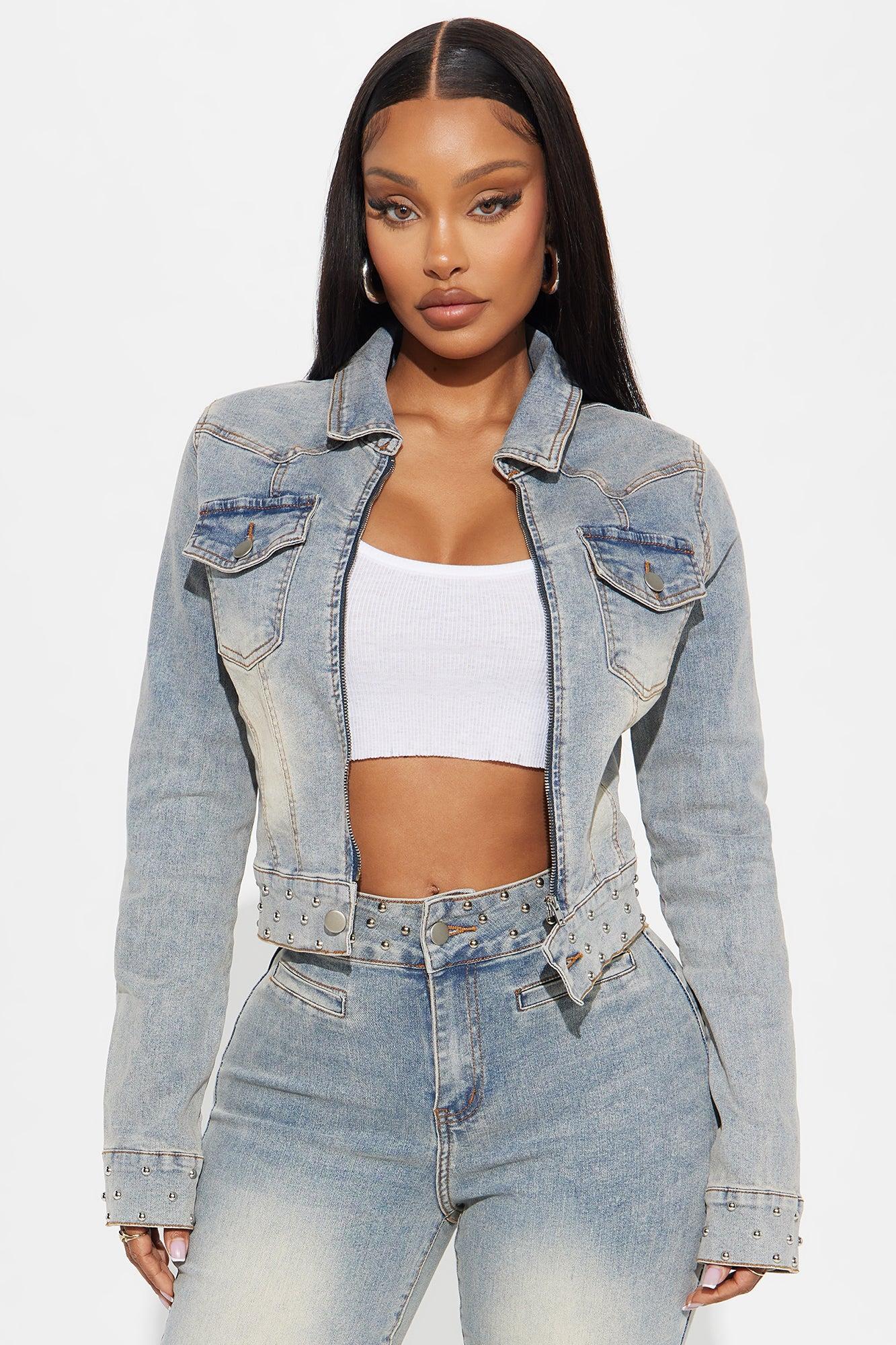 Matched Energy Stretch Denim Jacket - Vintage Wash product image