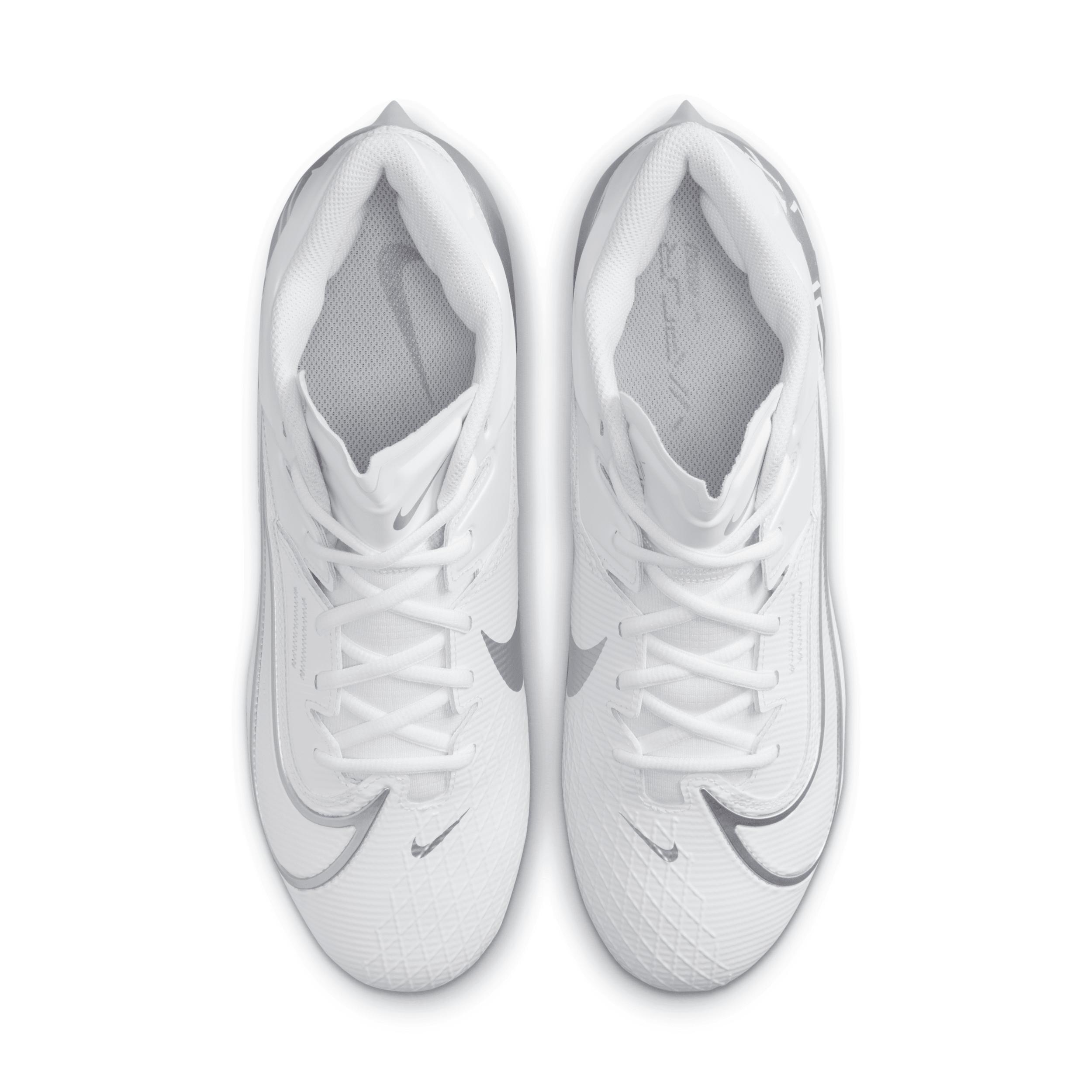 Nike Mens Vapor Edge Elite 360 2 - Football Shoes White/Metallic Silver/Pure Platinum Product Image