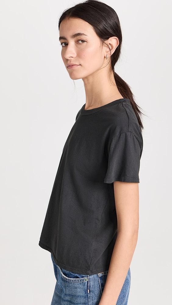 perfectwhitetee Harley Cotton Boxy Crew Tee | Shopbop Product Image