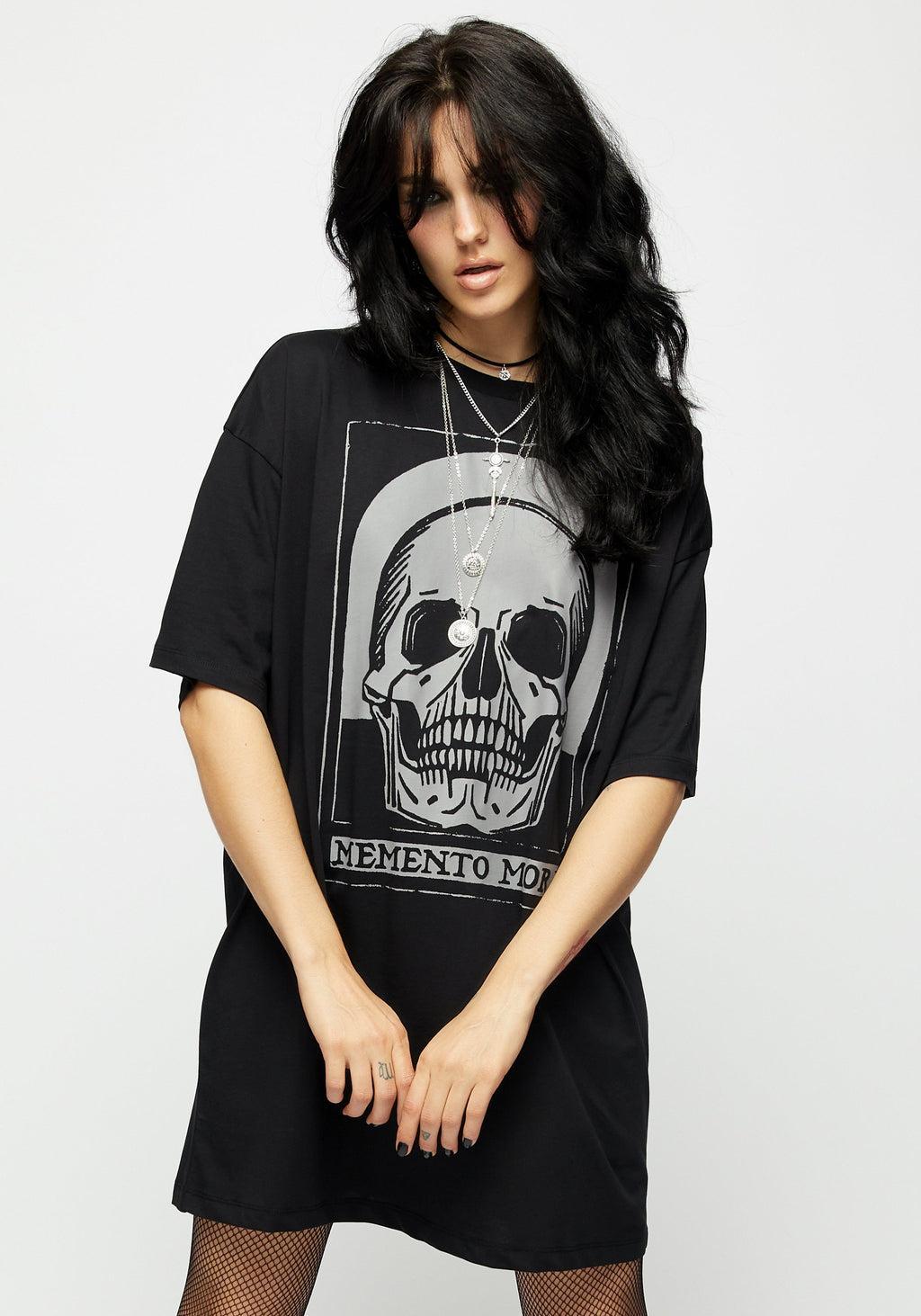 Memento Mori Tee Dress Product Image