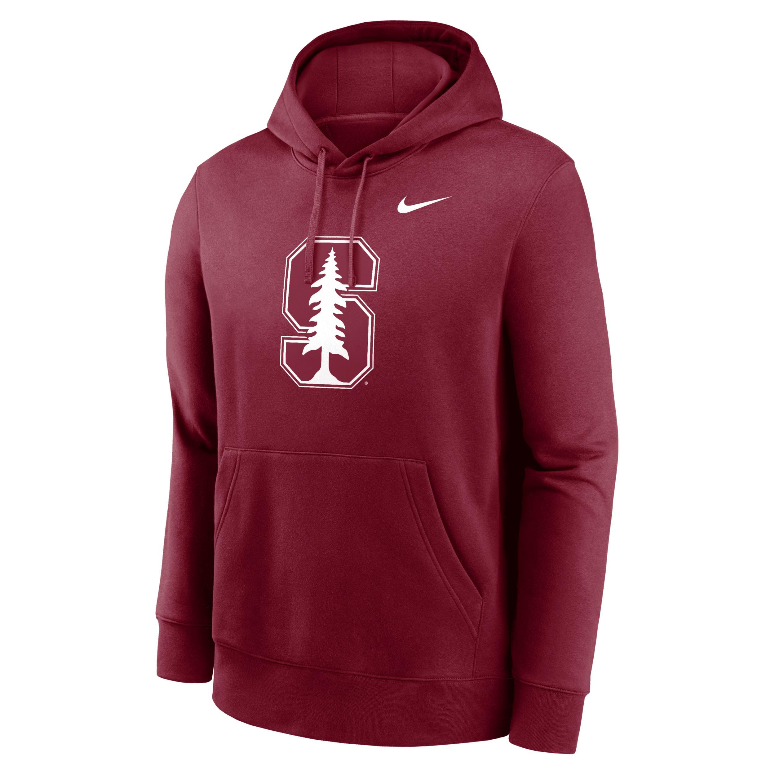 Stanford Cardinal Primetime Evergreen Club Primary Logo Nike Mens College Pullover Hoodie Product Image