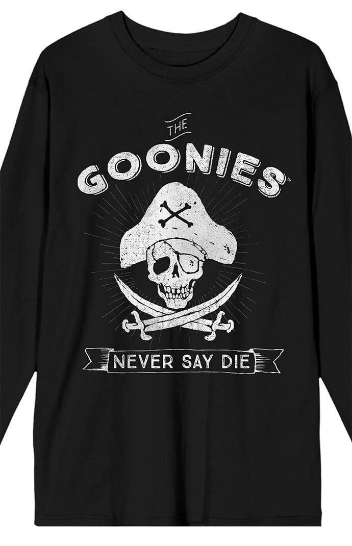 Men's The Goonies Never Say Die T-Shirt Product Image