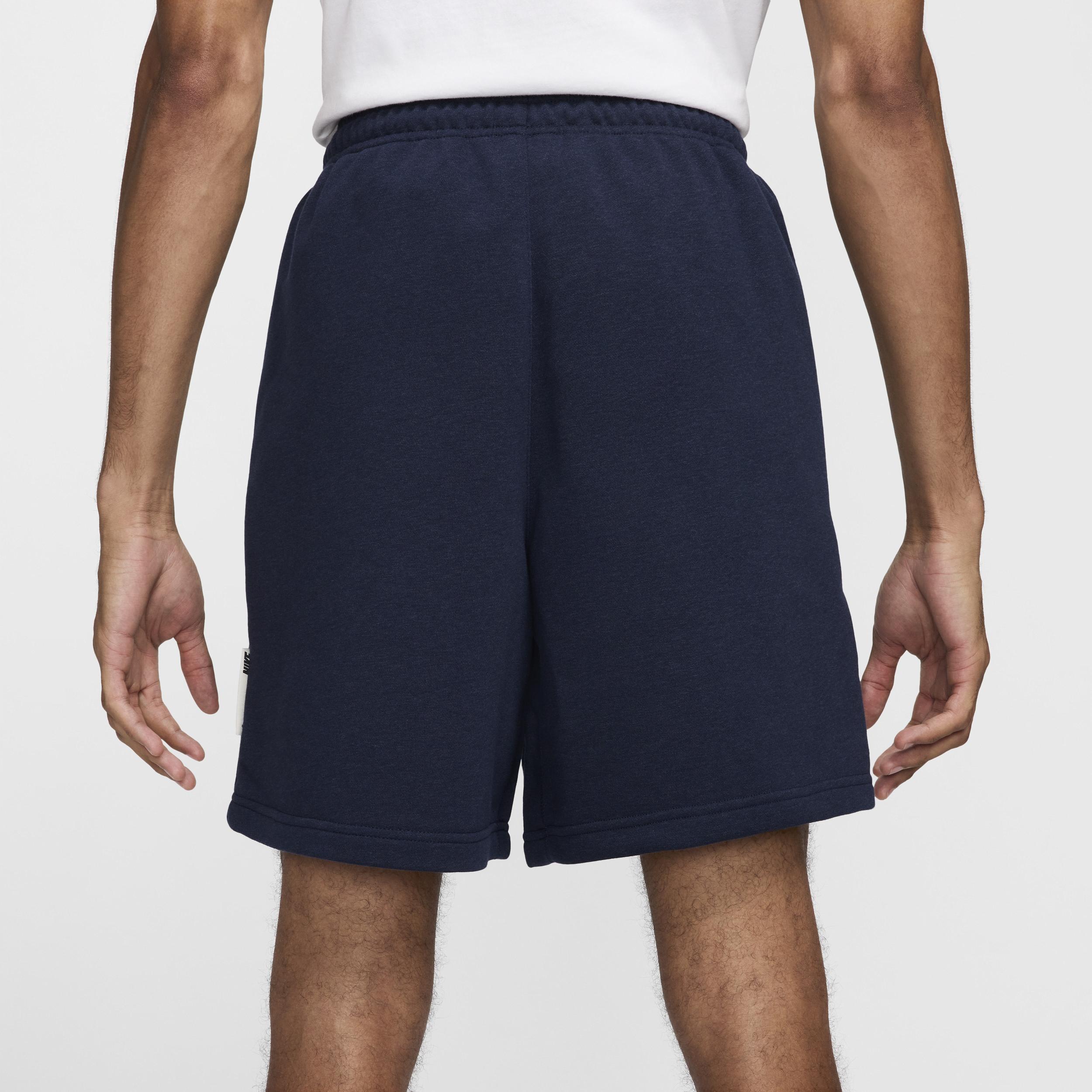 Nike Men's Standard Issue 8" Dri-FIT Fleece Basketball Shorts Product Image