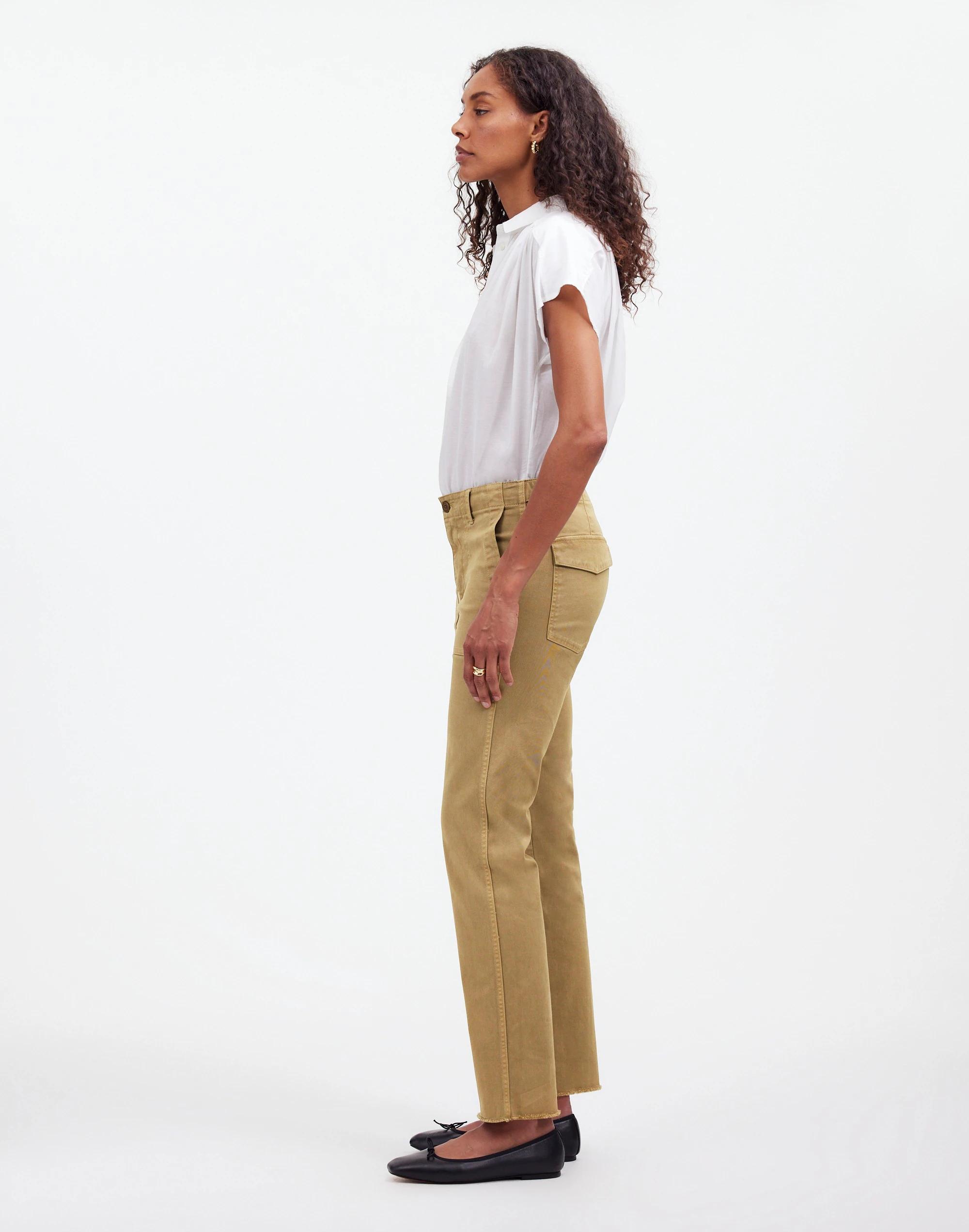 The Slim Straight Utility Pant in Garment Dye Product Image