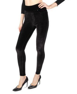 Women's Velvet High-Waist Shaping Leggings Product Image