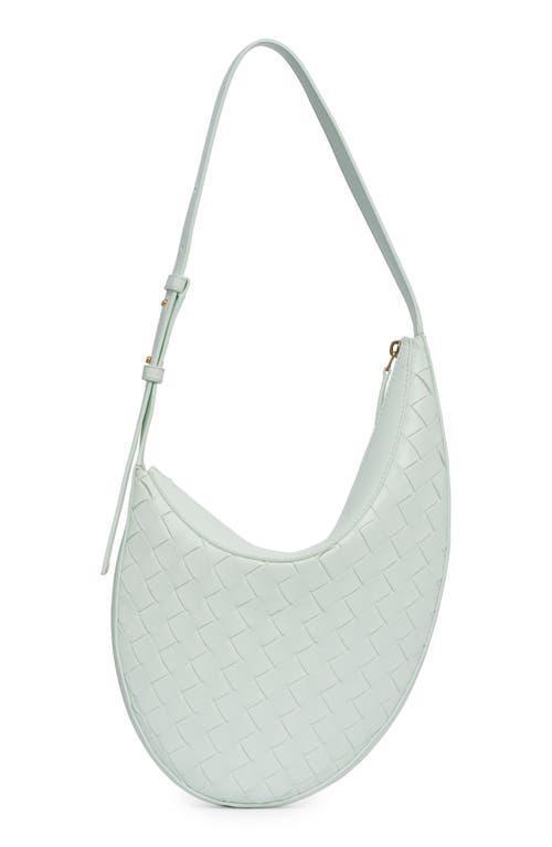 Bottega Veneta Small Intrecciato Leather Hobo Bag Product Image