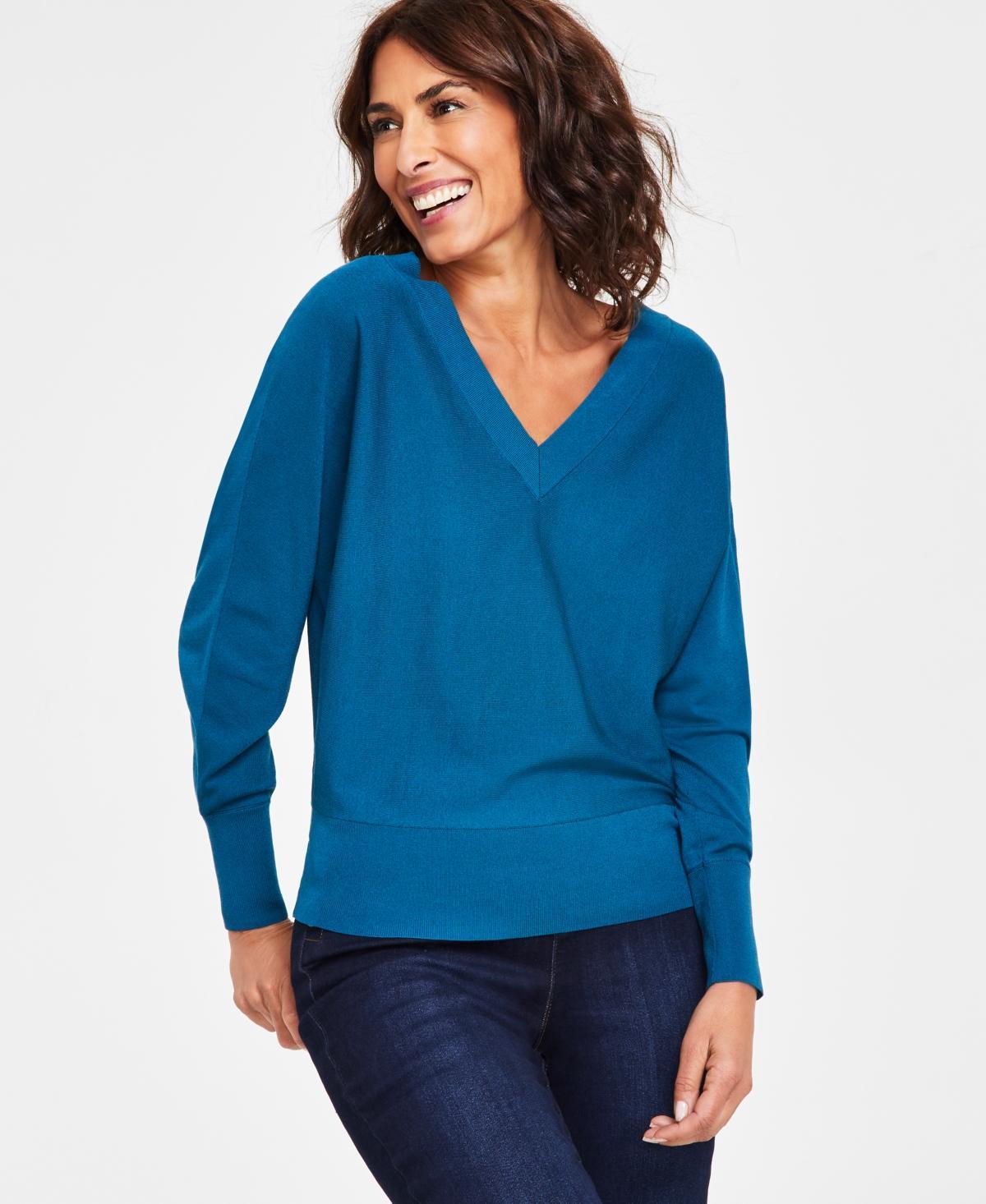 I.n.c. International Concepts Womens V-Neck Sweater, Created for Macys Product Image