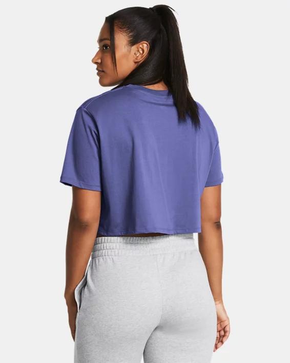 Women's UA Campus Boxy Crop Short Sleeve Product Image