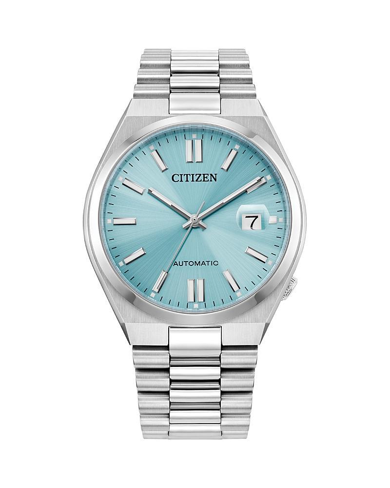 Citizen Mens Tsuyosa Automatic Stainless Steel Bracelet Watch 40mm - Silver-tone Product Image