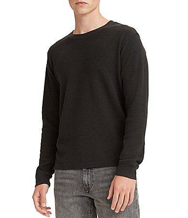 Levis Mens Waffle Knit Thermal Long Sleeve T-Shirt Product Image