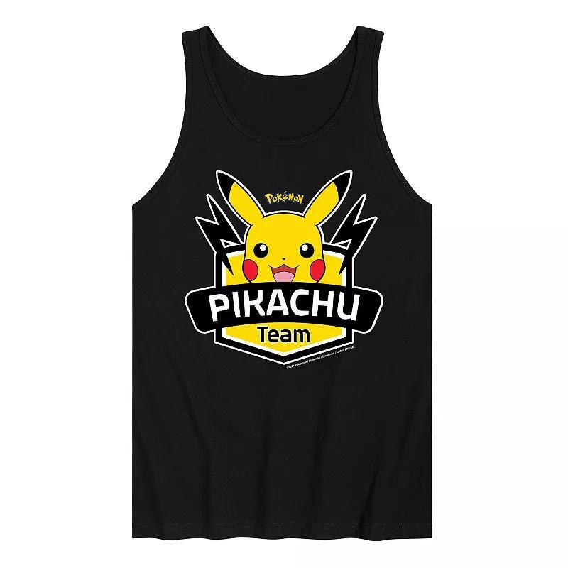 Mens Pokemon Team Pikachu Tank Top Product Image