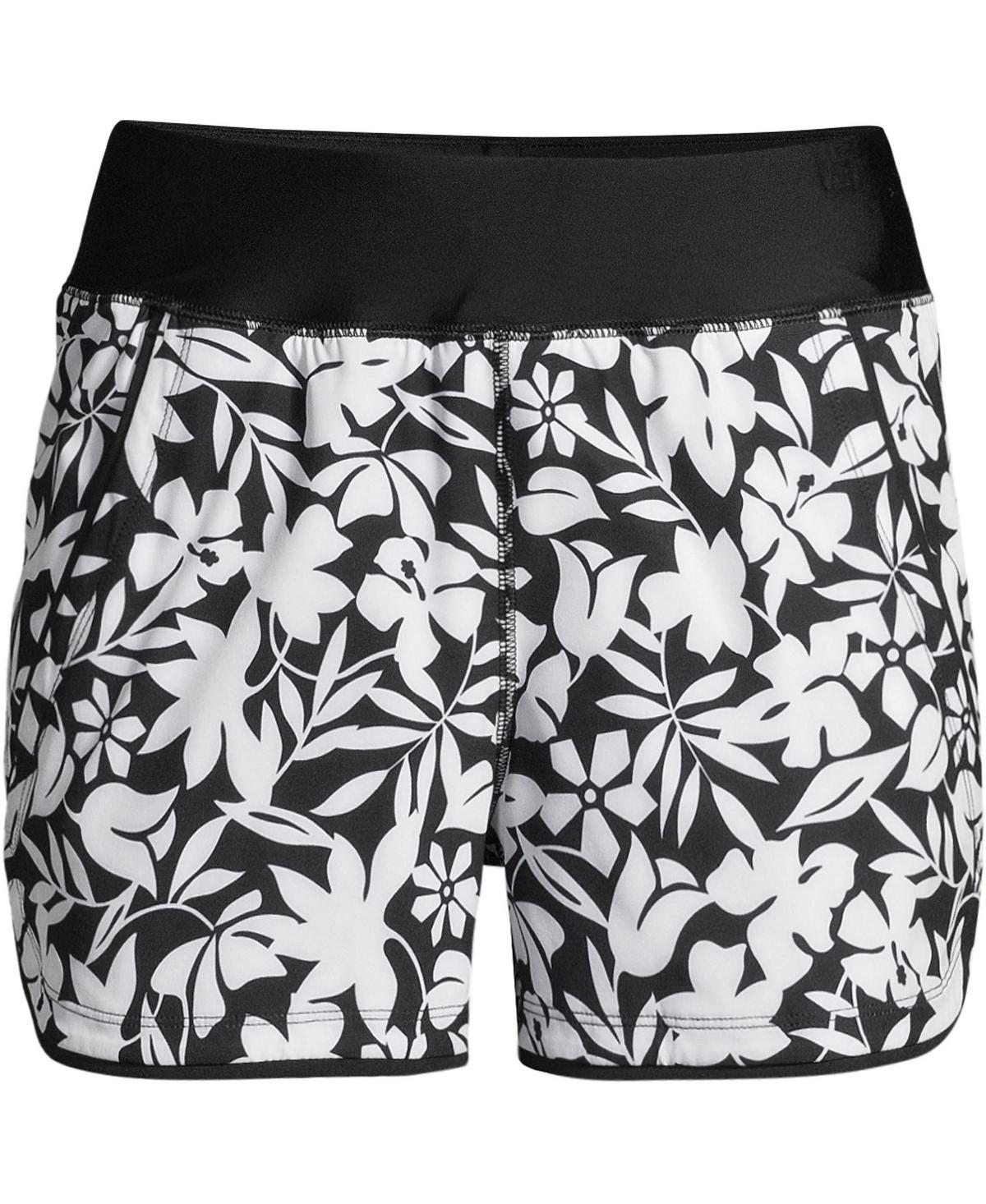 Womens Lands End 3 Quick Dry Swim Shorts With Panty Product Image