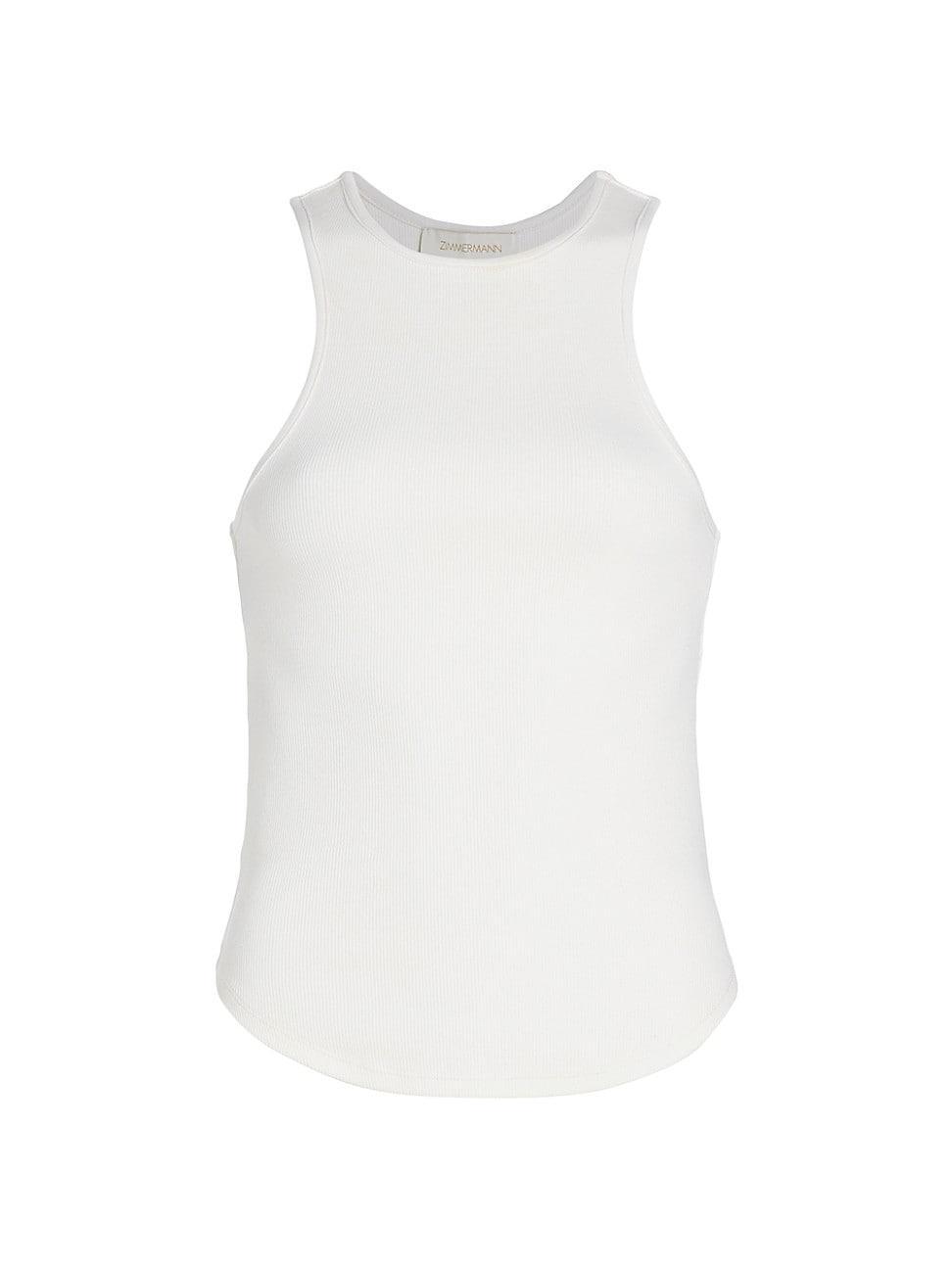 Womens Stretch Cotton-Blend Tank Product Image