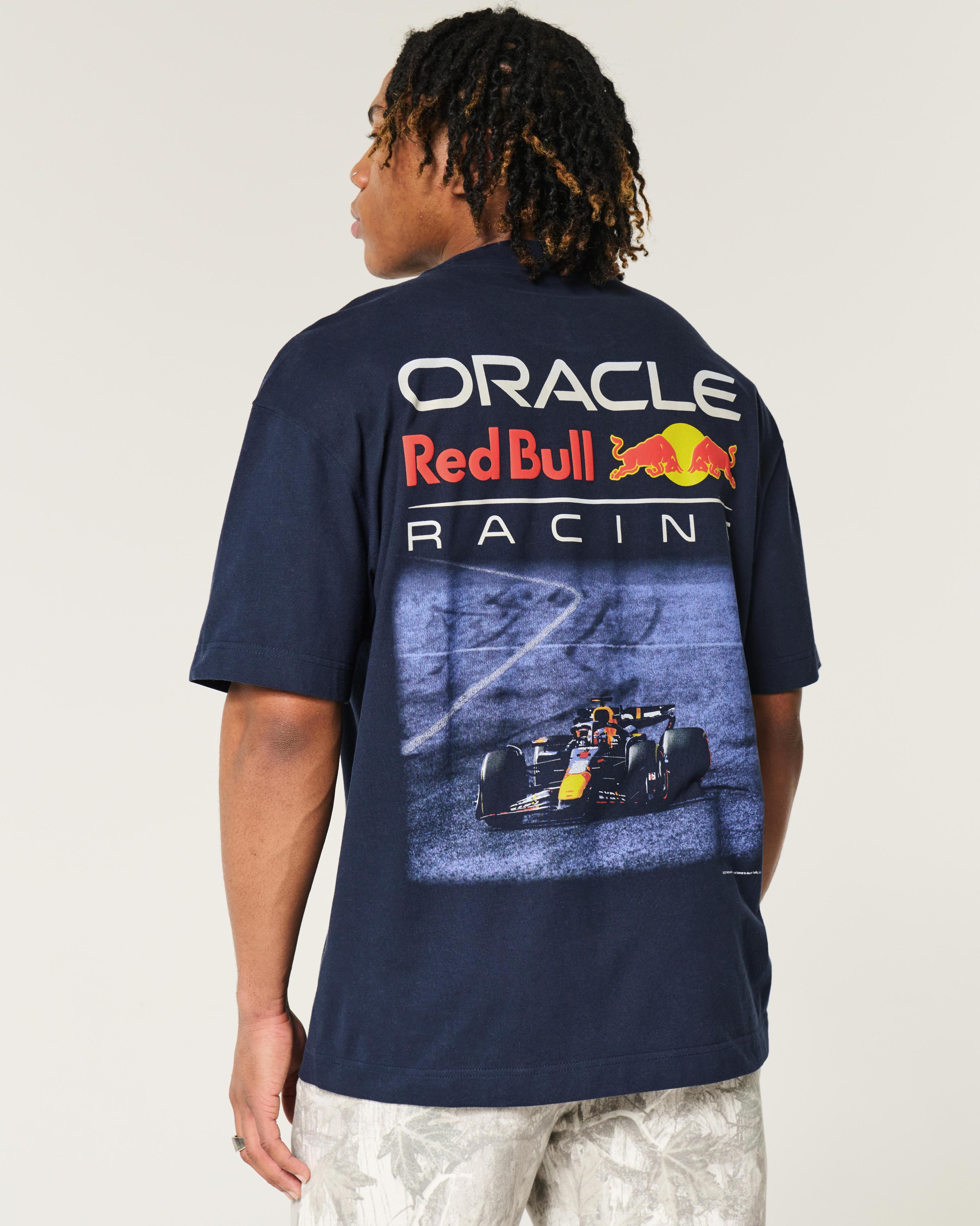 Boxy Heavyweight Oracle Red Bull Racing Graphic Tee Product Image