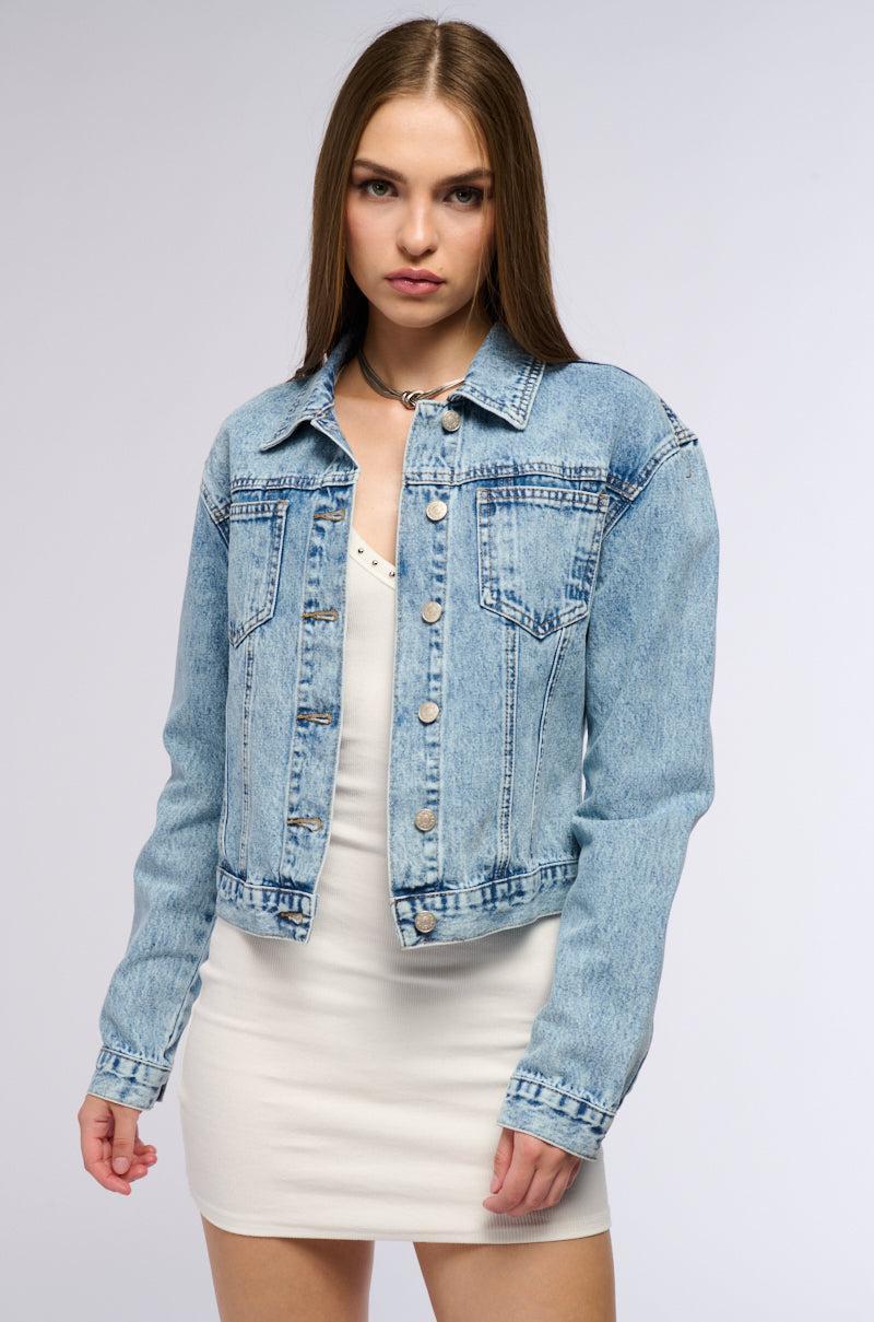 EASY DOES IT EVERYDAY DENIM JACKET product image