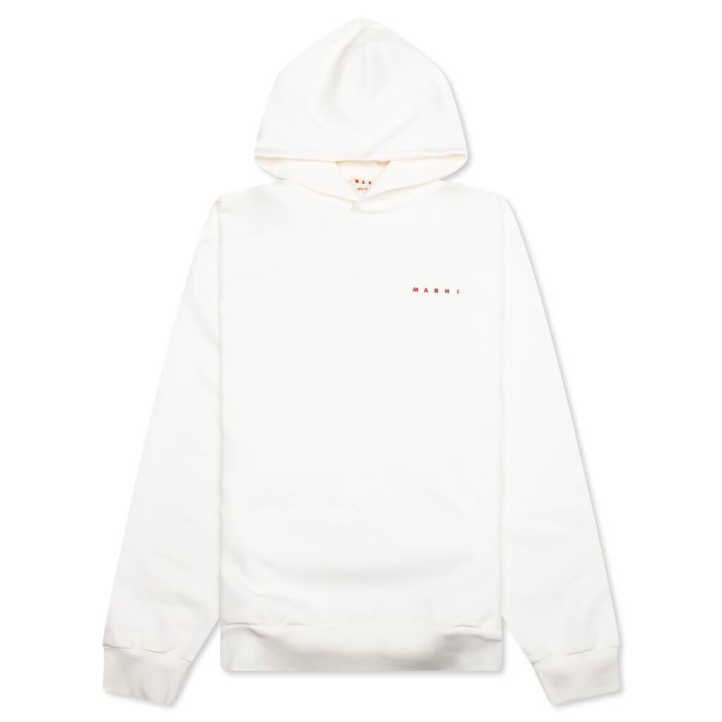 Logo Hoodie - Natural White Male Product Image