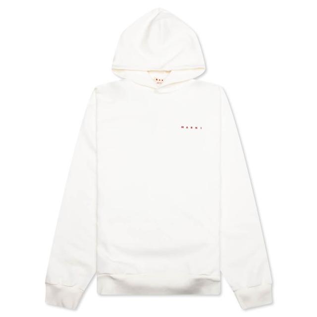 Logo Hoodie - Natural White Male Product Image