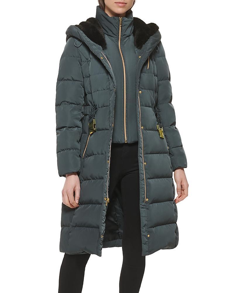 Cole Haan Belted Puffer Coat Product Image