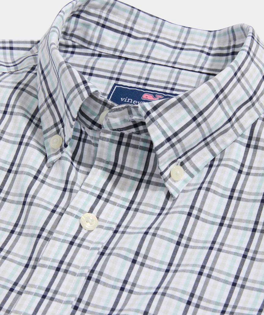 Stretch Poplin Tattersall Shirt Product Image