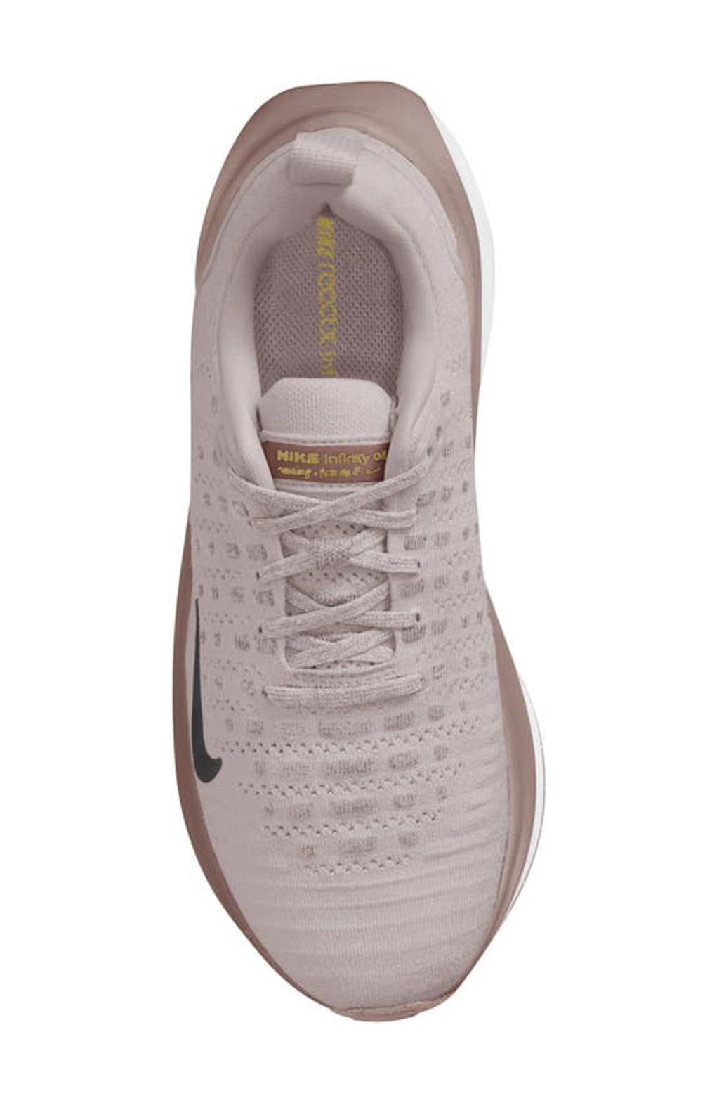 NIKE Women's Reactx Infinity Run4 In Platinum Violet/black In Black/platinum Violet Product Image