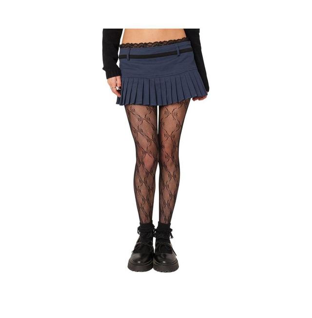 Womens Aria lace trim pleated skort Product Image