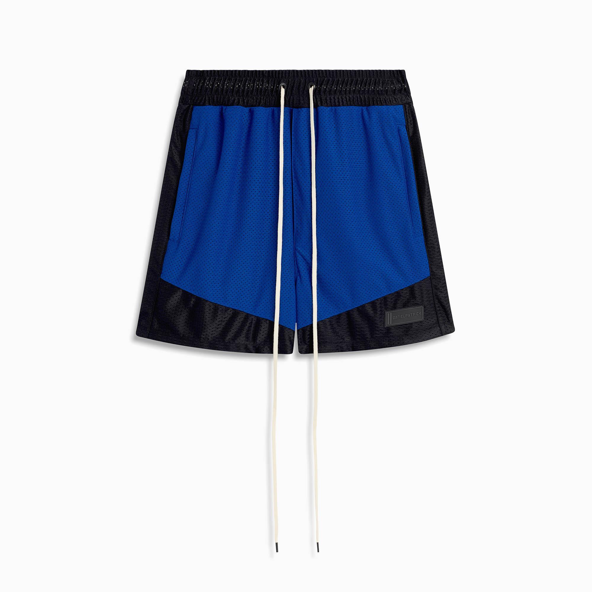 icon mesh gym short / royal blue + black Product Image